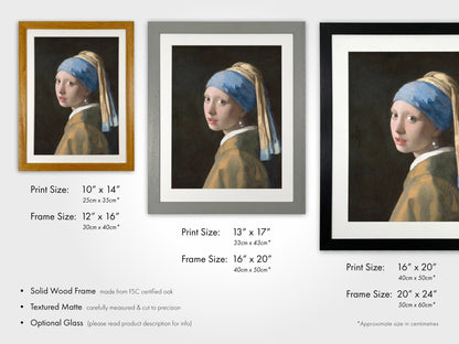 JOHANNES VERMEER - Girl With A Pearl Earring - Pathos Studio - Posters, Prints, & Visual Artwork