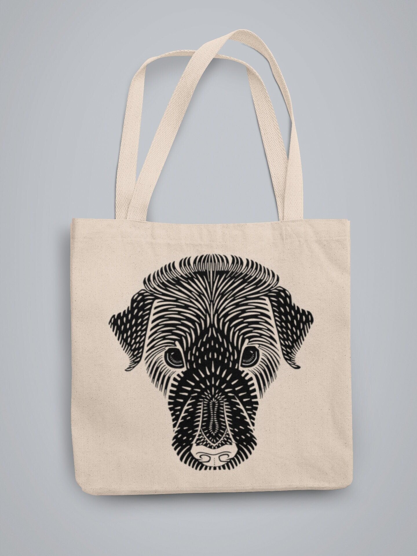 JULIE DE GRAAG - Dog Tote Bag - Pathos Studio - Tote Bags