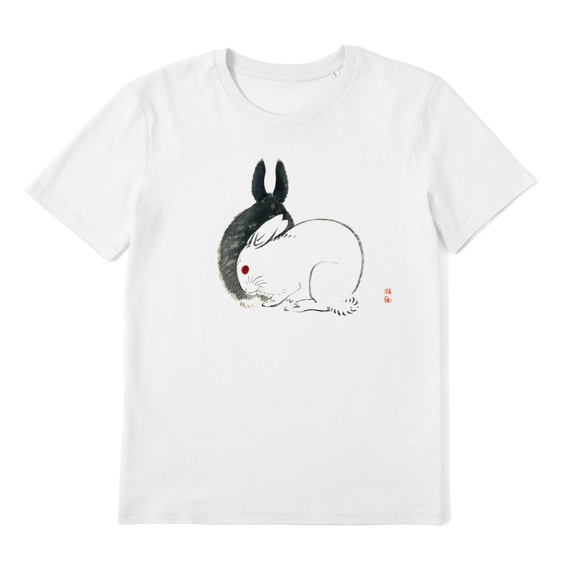 KONO BAIREI - Rabbits T-Shirt - Pathos Studio - Shirts & Tops