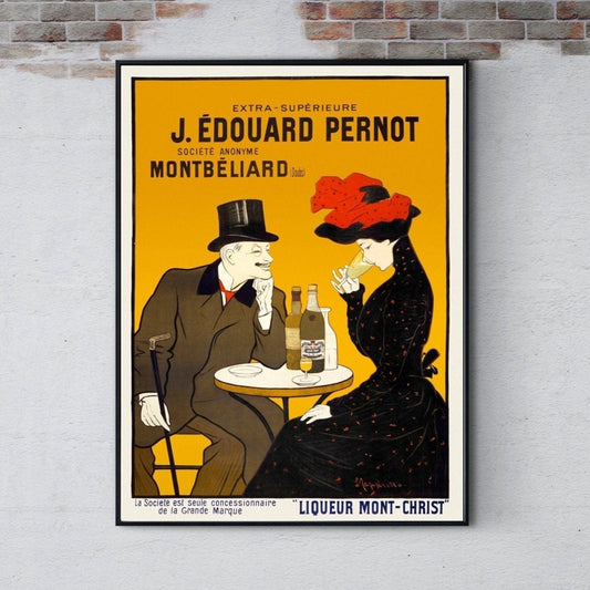 LEONETTO CAPPIELLO - 'J. Edouard Pernot' Absinthe (Vintage Advertisement Poster)