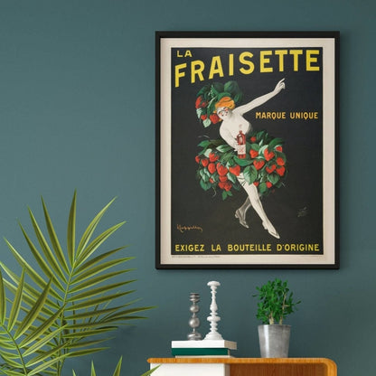 LEONETTO CAPPIELLO - La Fraisette (Vintage Advertisement Poster)