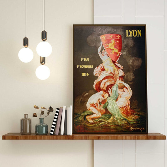 LEONETTO CAPPIELLO - Lyon (Vintage Exhibition Poster)