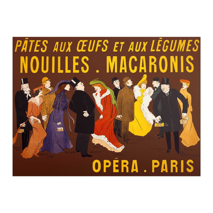LEONETTO CAPPIELLO - Oper Paris (Vintage Werbeplakat)