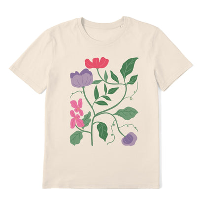 LES FLEURS T-Shirt Style #2 - Pathos Studio - T-Shirts