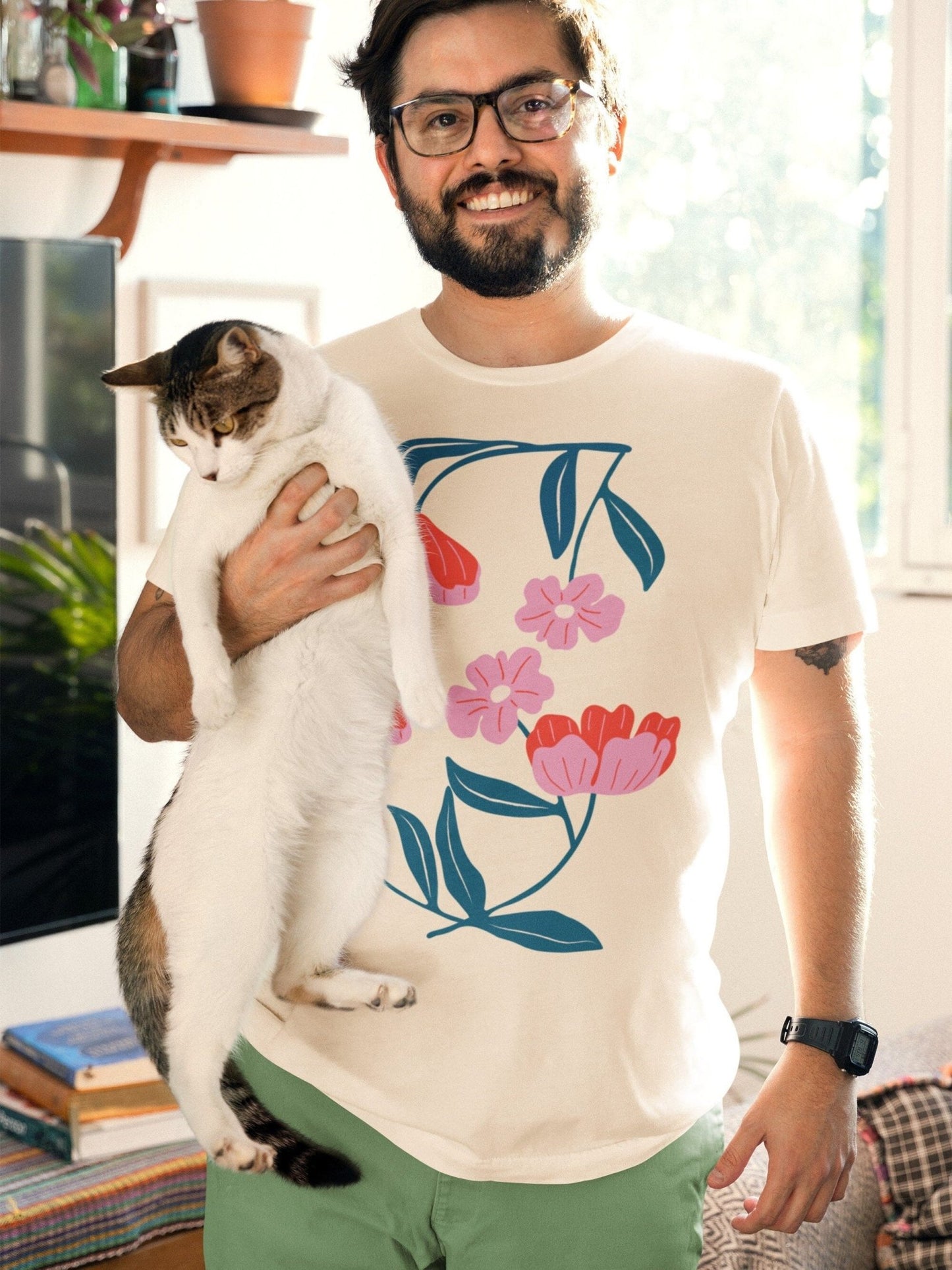 LES FLEURS T-Shirt Style #3 - Pathos Studio - T-Shirts