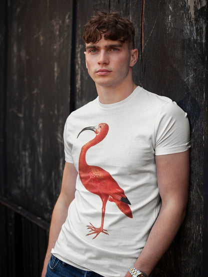 MARIA SIBYLLA MERIAN - Scarlet Ibis T-Shirt - Pathos Studio - T-Shirts