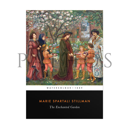 MARIE SPARTALI STILLMAN - The Enchanted Garden (Vintage Classic Style) - Pathos Studio - Art Prints