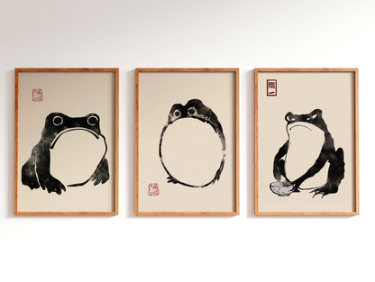 MATSUMOTO HOJI - Japanese Frog #2 - Pathos Studio - Posters, Prints, & Visual Artwork