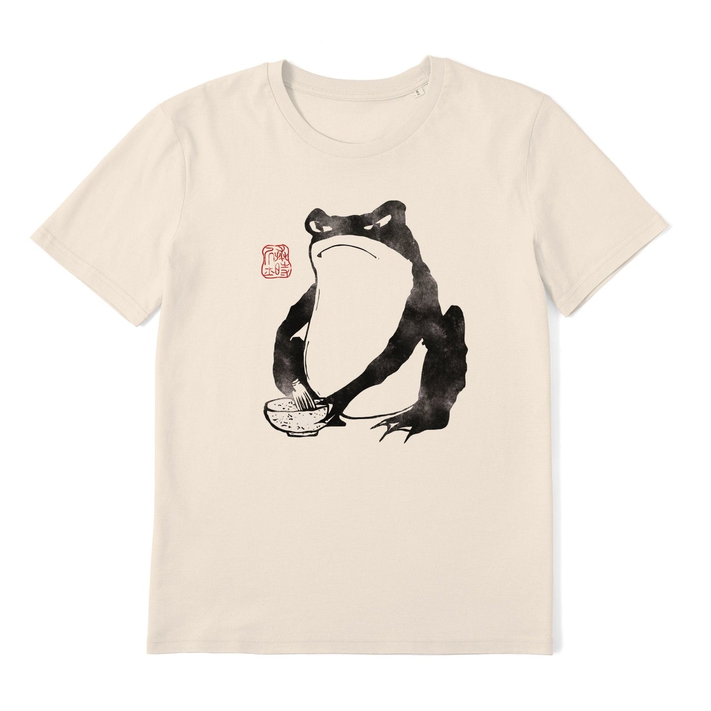 MATSUMOTO HOJI - Japanese Frog T-Shirt #3 - Pathos Studio - Shirts & Tops