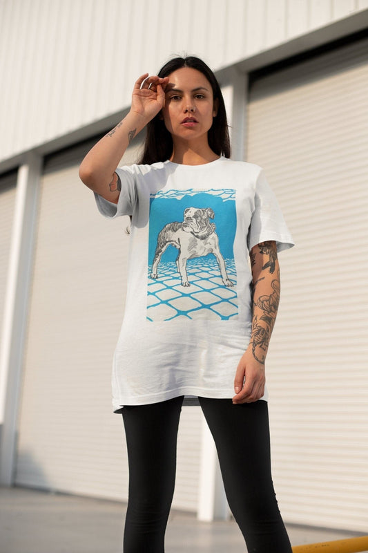 MORIZ JUNG - Bulldoggen-T-Shirt