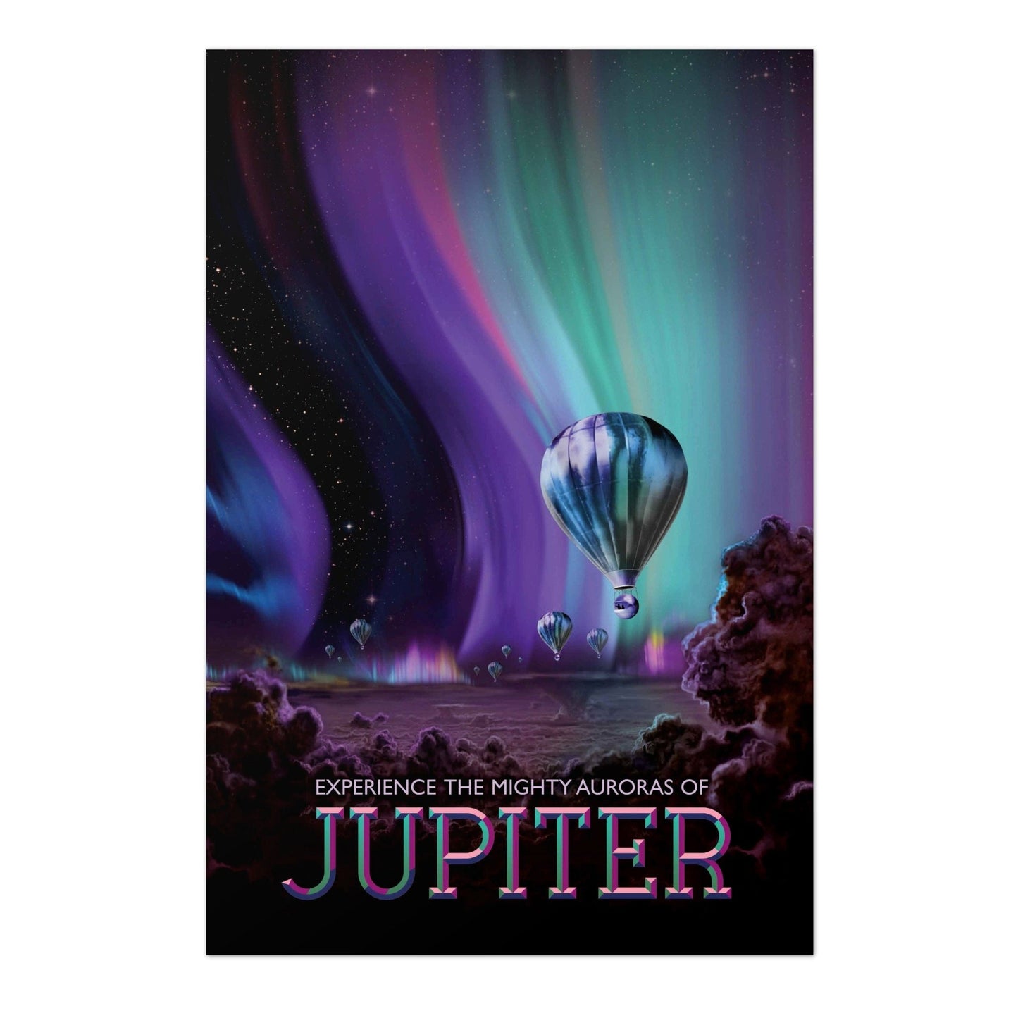 Zukunftsvisionen der NASA – Polarlichter des Jupiter