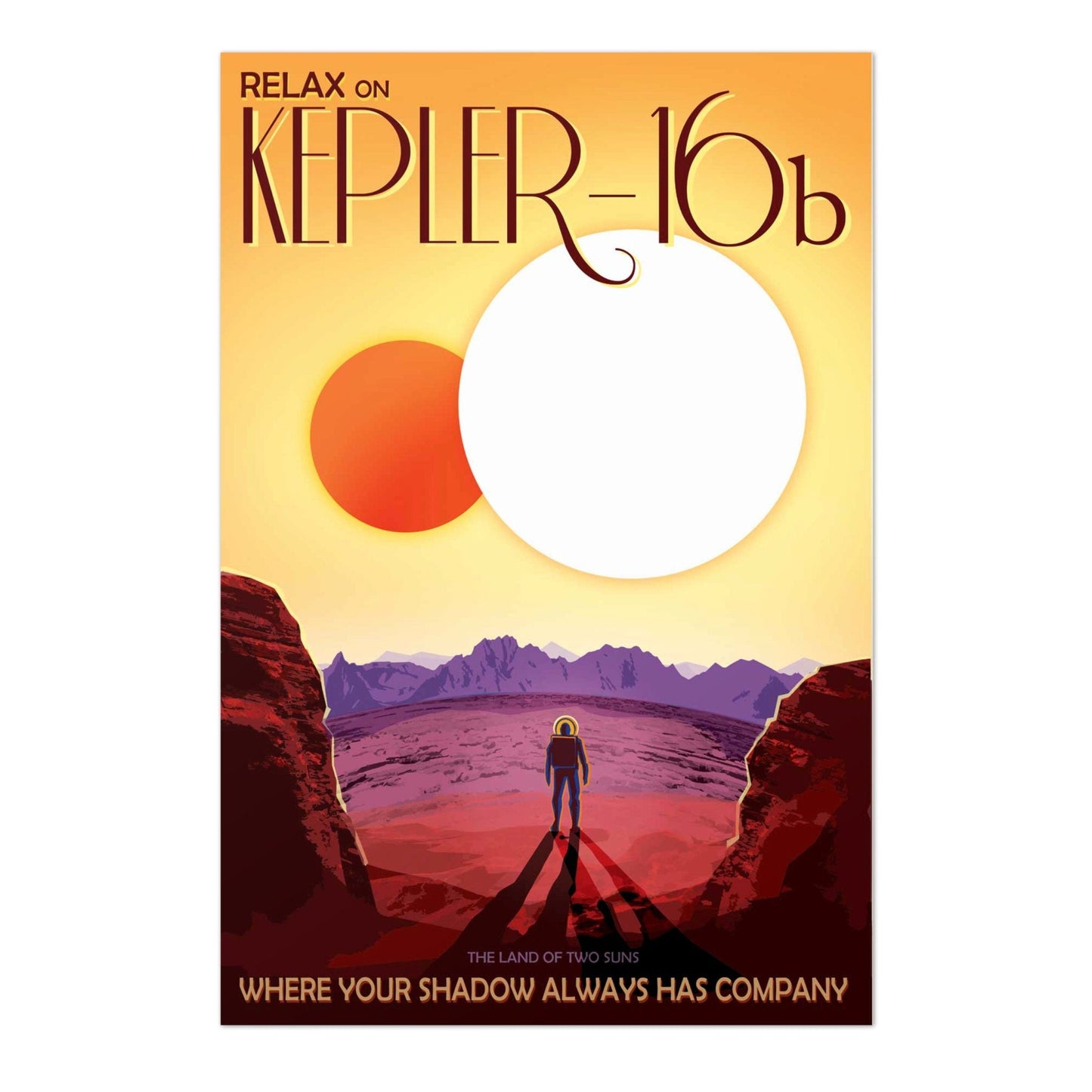 Visions du futur de la NASA - Kepler-16b
