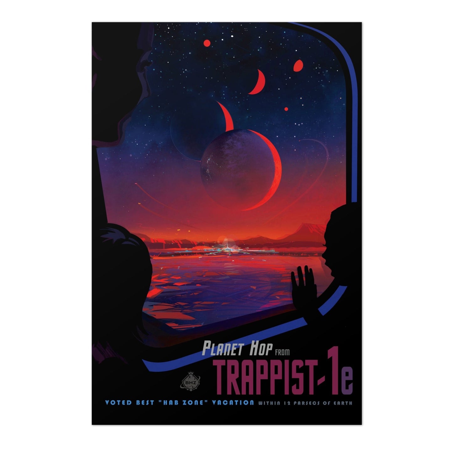 Visions du futur de la NASA - Trappist-1e
