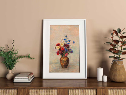 ODILON REDON - Fleurs dans un vase