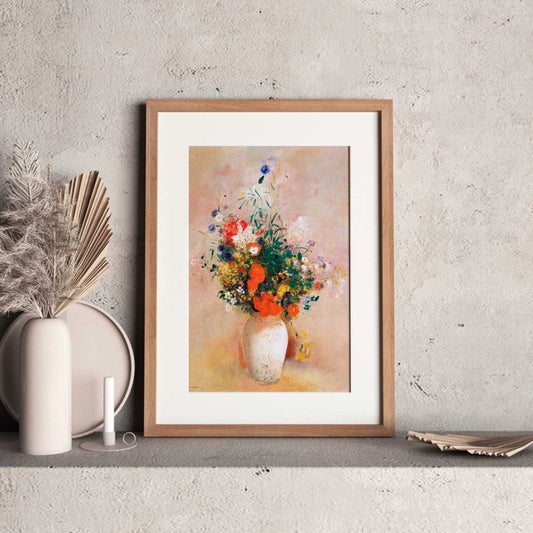 ODILON REDON - Vase of Flowers