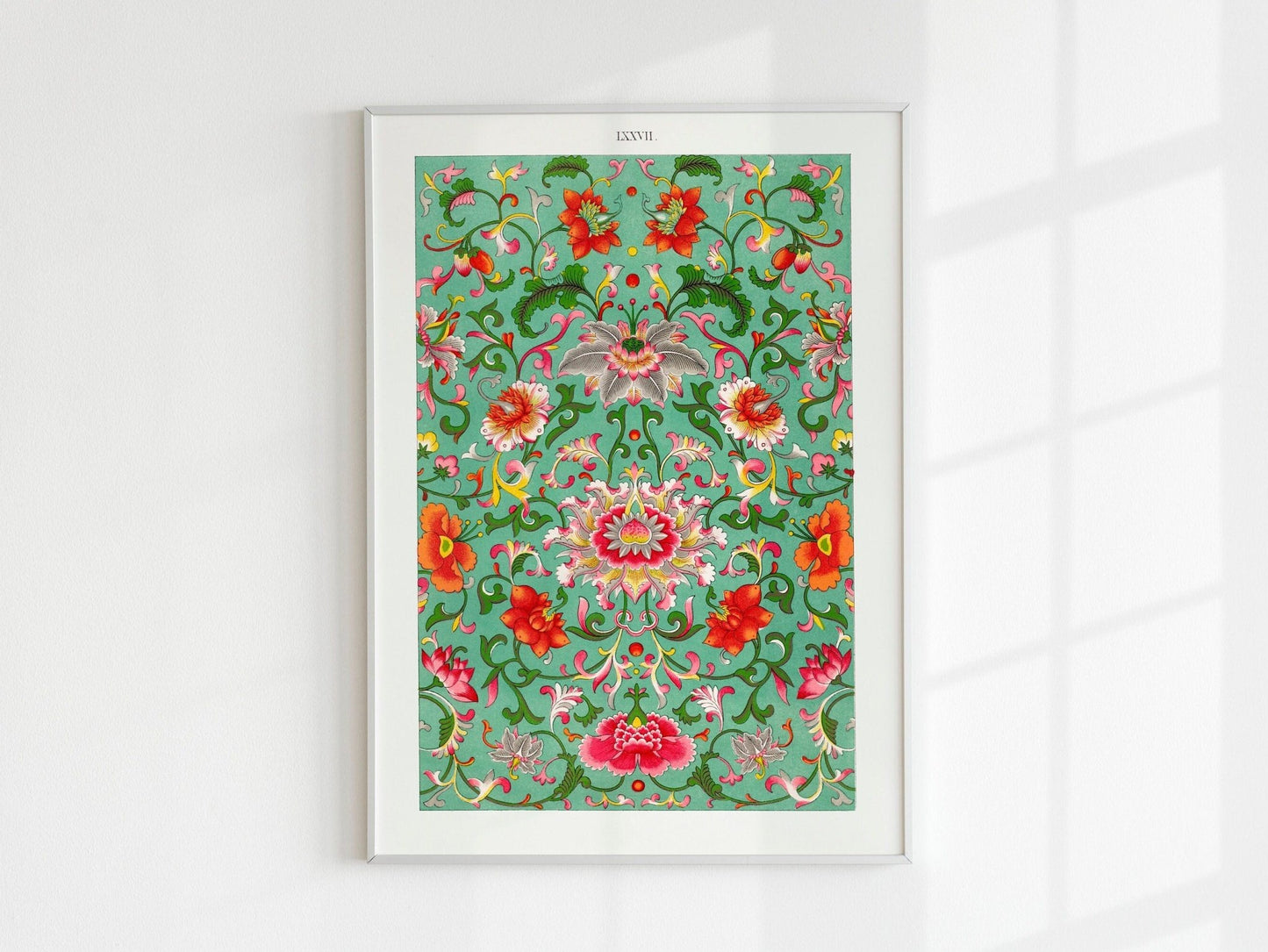 OWEN JONES - Set of 3 Chinese Ornament Floral Patterns - Pathos Studio - Art Print Sets