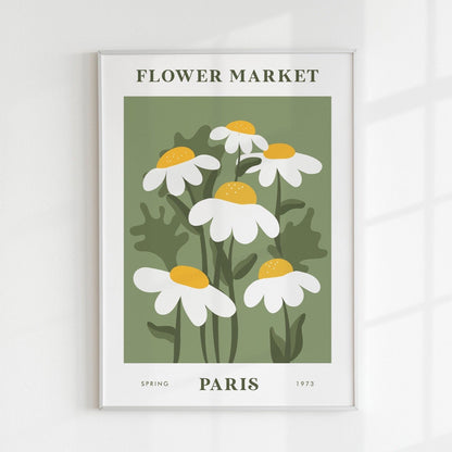 PARIS Flower Market Poster - Pathos Studio - Art Prints