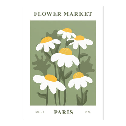 PARIS Flower Market Poster - Pathos Studio - Art Prints