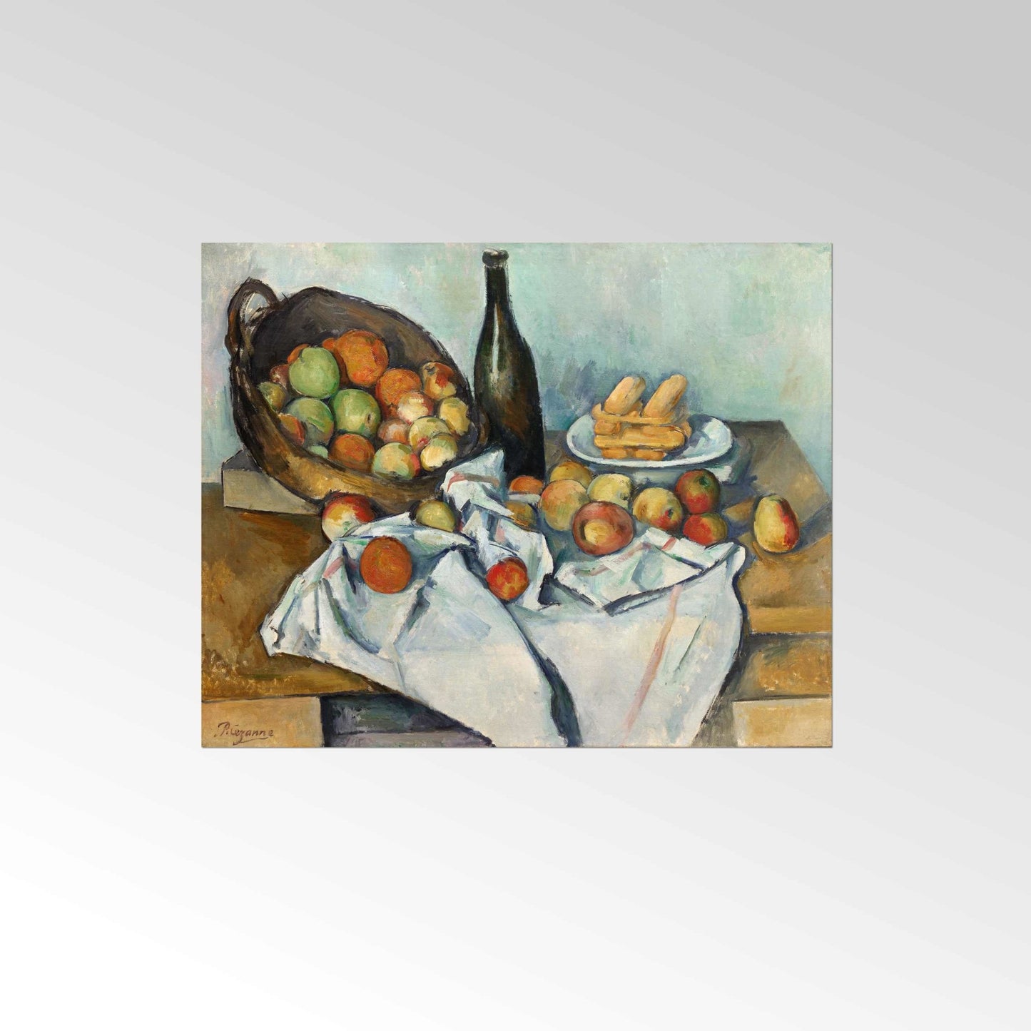 PAUL CÉZANNE - Le Panier de Pommes