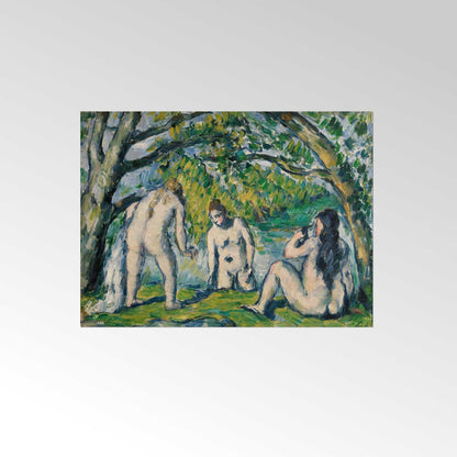 PAUL CÉZANNE - Trois Baigneuses