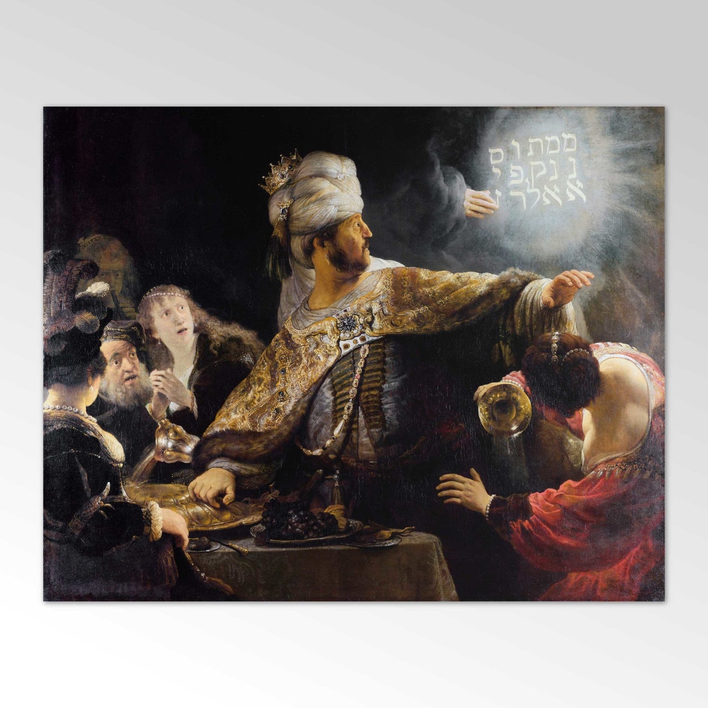REMBRANDT - Festin de Belshazzar
