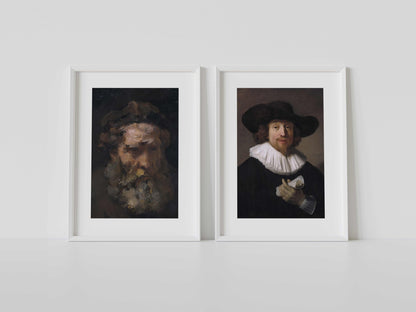 REMBRANDT - Head Of Saint Matthew - Pathos Studio -