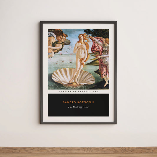 SANDRO BOTTICELLI - The Birth Of Venus (Vintage Classic Style) - Pathos Studio - Art Prints