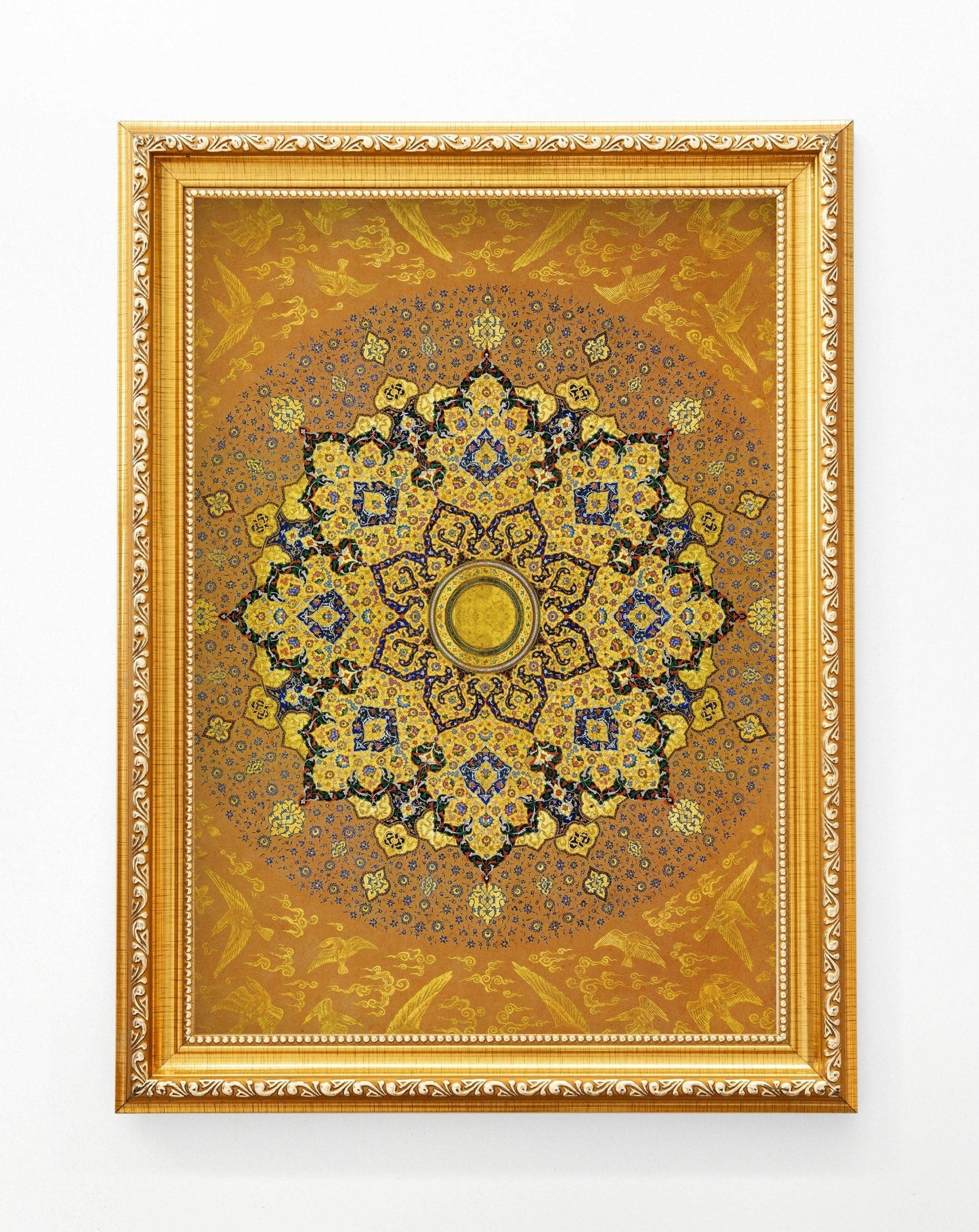 Shamse Tazhib aus einem Muraqqa (traditionelle indische / persische Kunst)