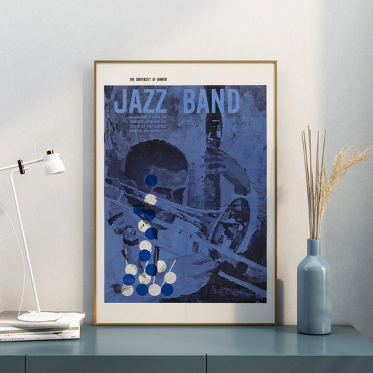 University of Denver Jazz Band (Vintage Poster) - Pathos Studio - Posters, Prints, & Visual Artwork