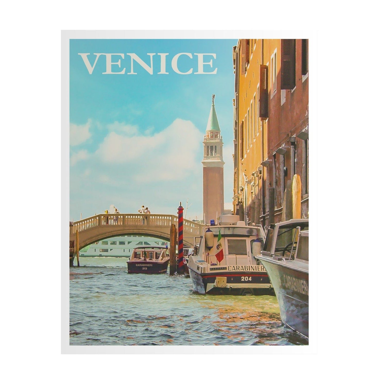 Venedig - Vintages Italien-Reiseplakat