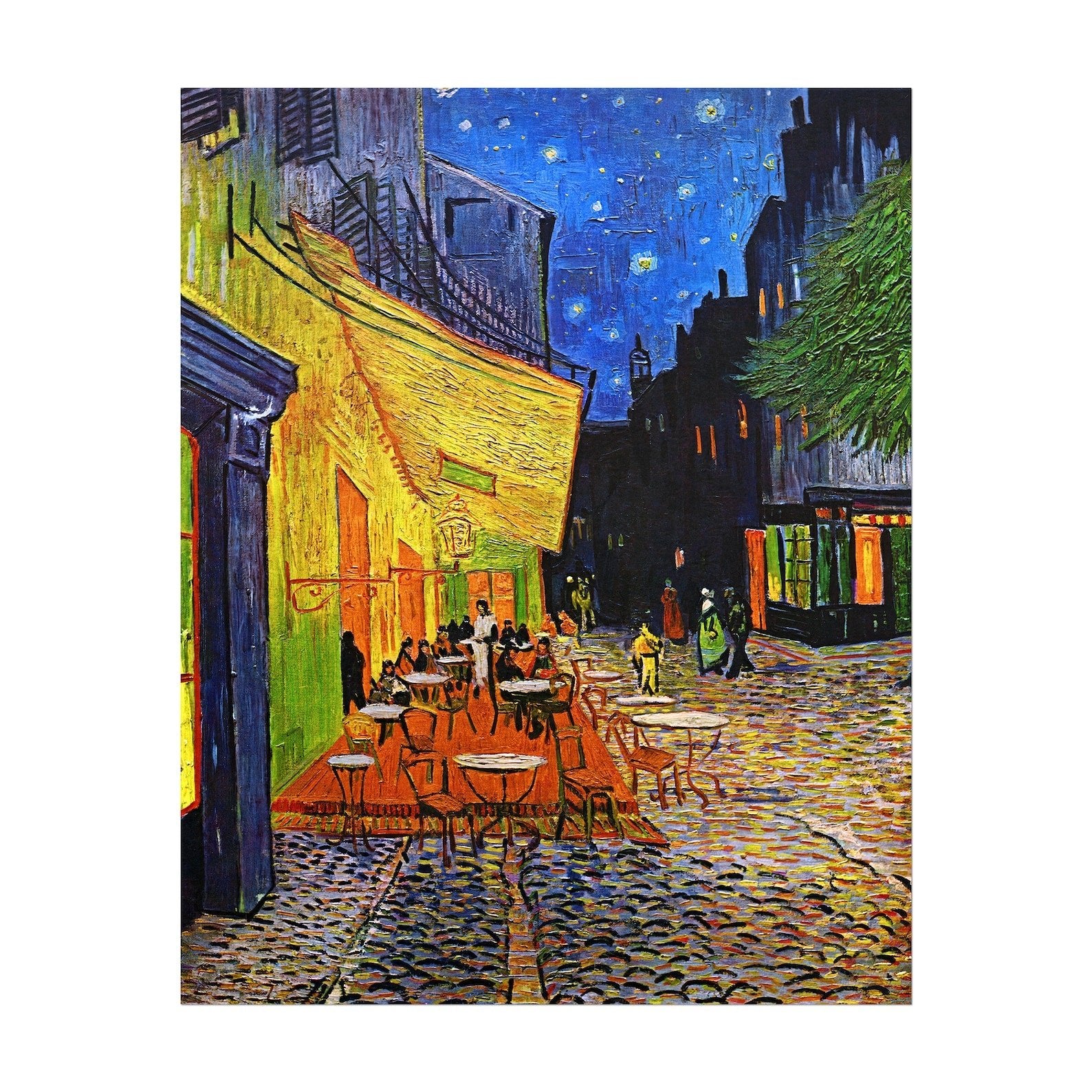 VINCENT VAN GOGH - Café Terrace At Night - Pathos Studio - Art Prints