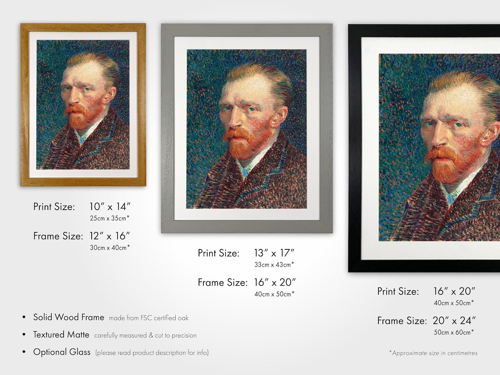 VINCENT VAN GOGH - Self-Portrait - Pathos Studio - Art Prints