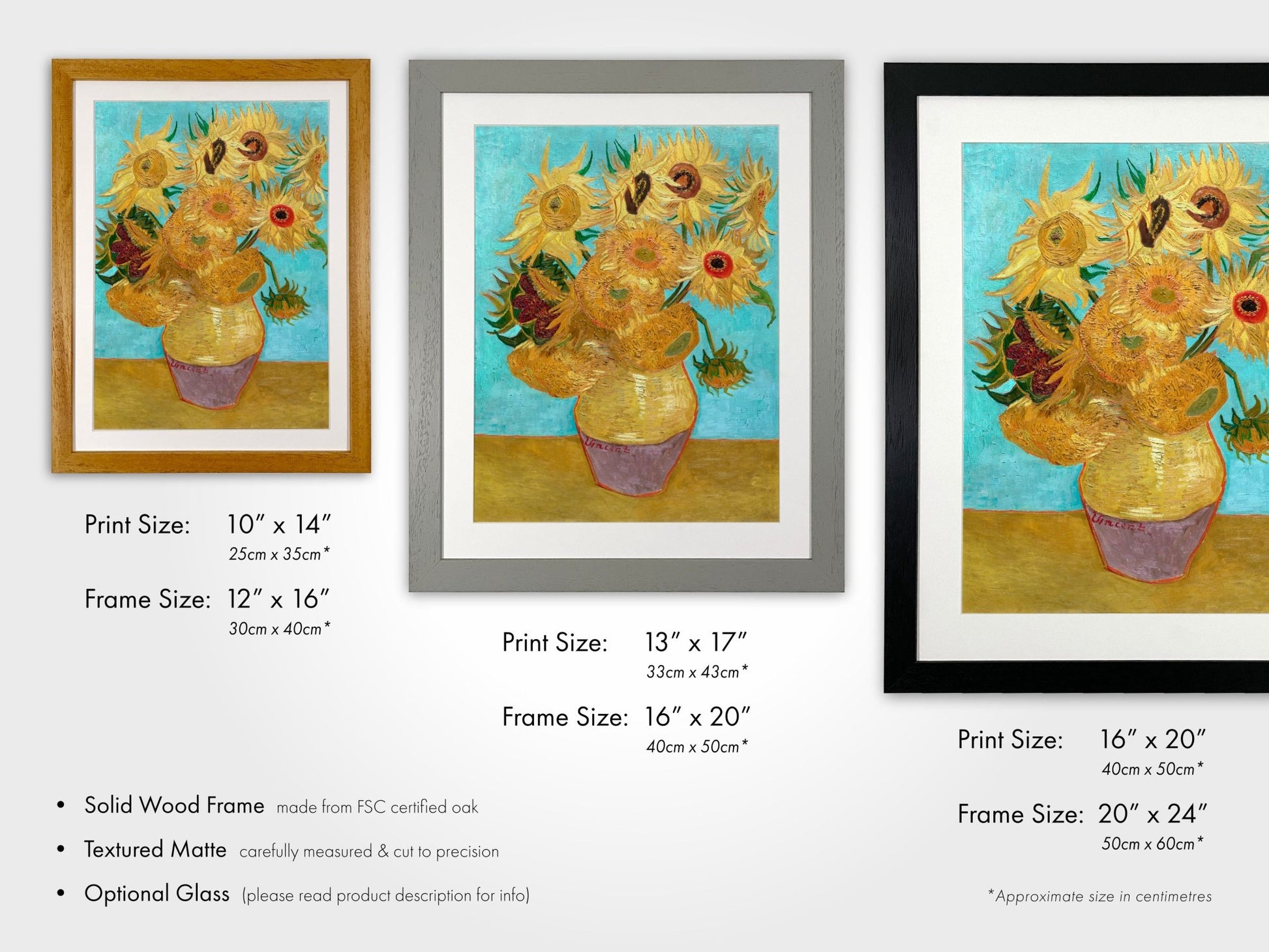 VINCENT VAN GOGH - Vase With Twelve Sunflowers - Pathos Studio -