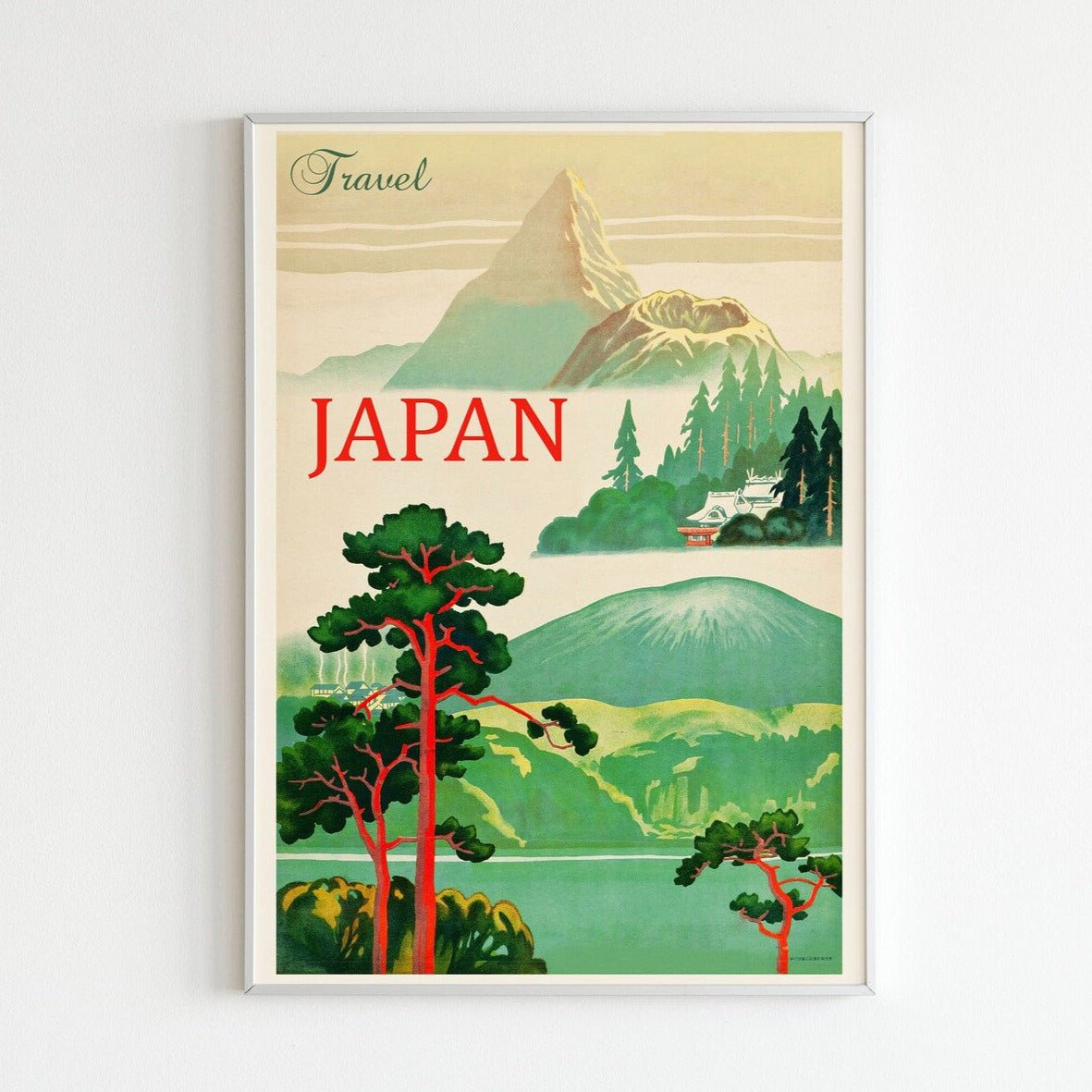 Visit Japan - Vintage Travel Poster