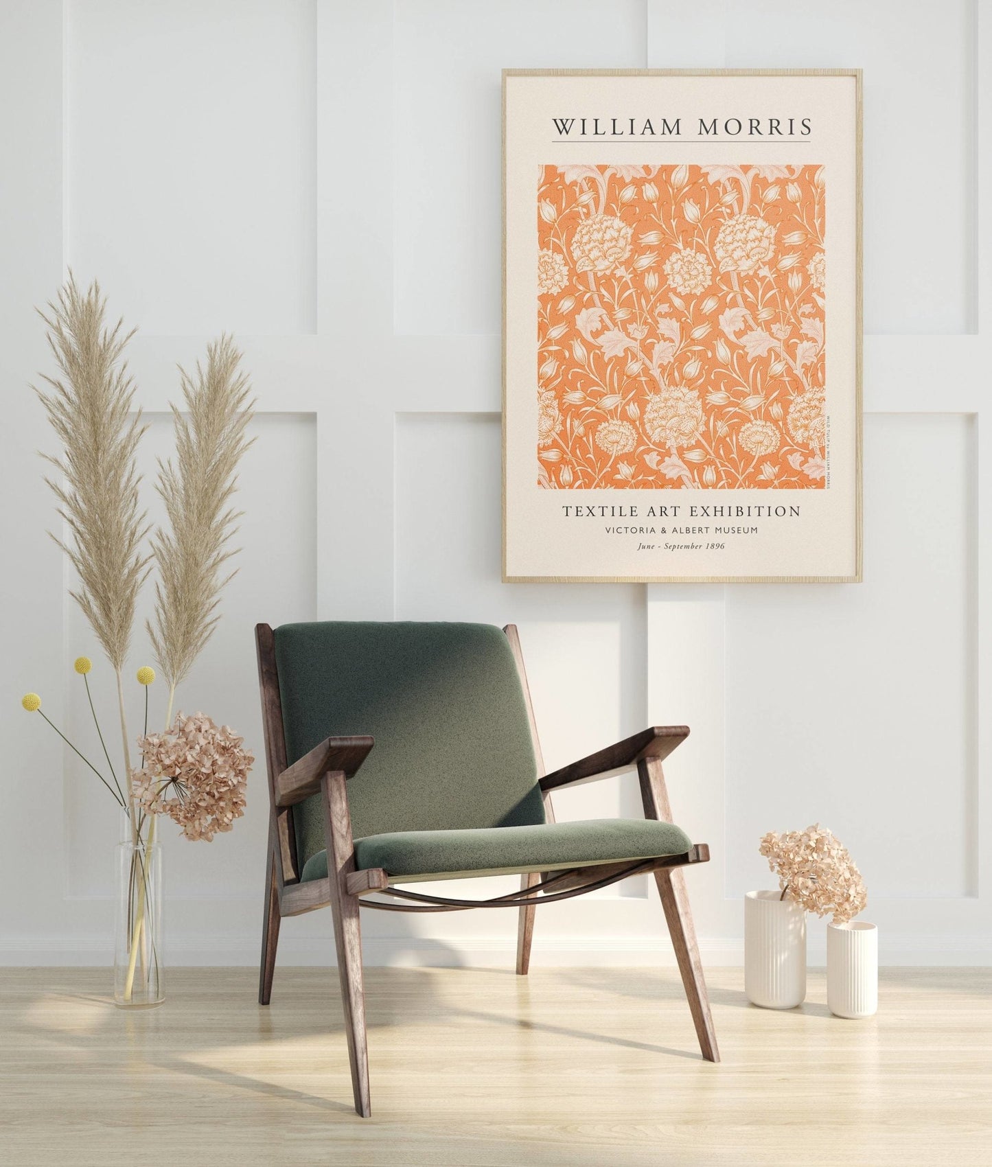 WILLIAM MORRIS - Tulipe sauvage (Affiche d'exposition)