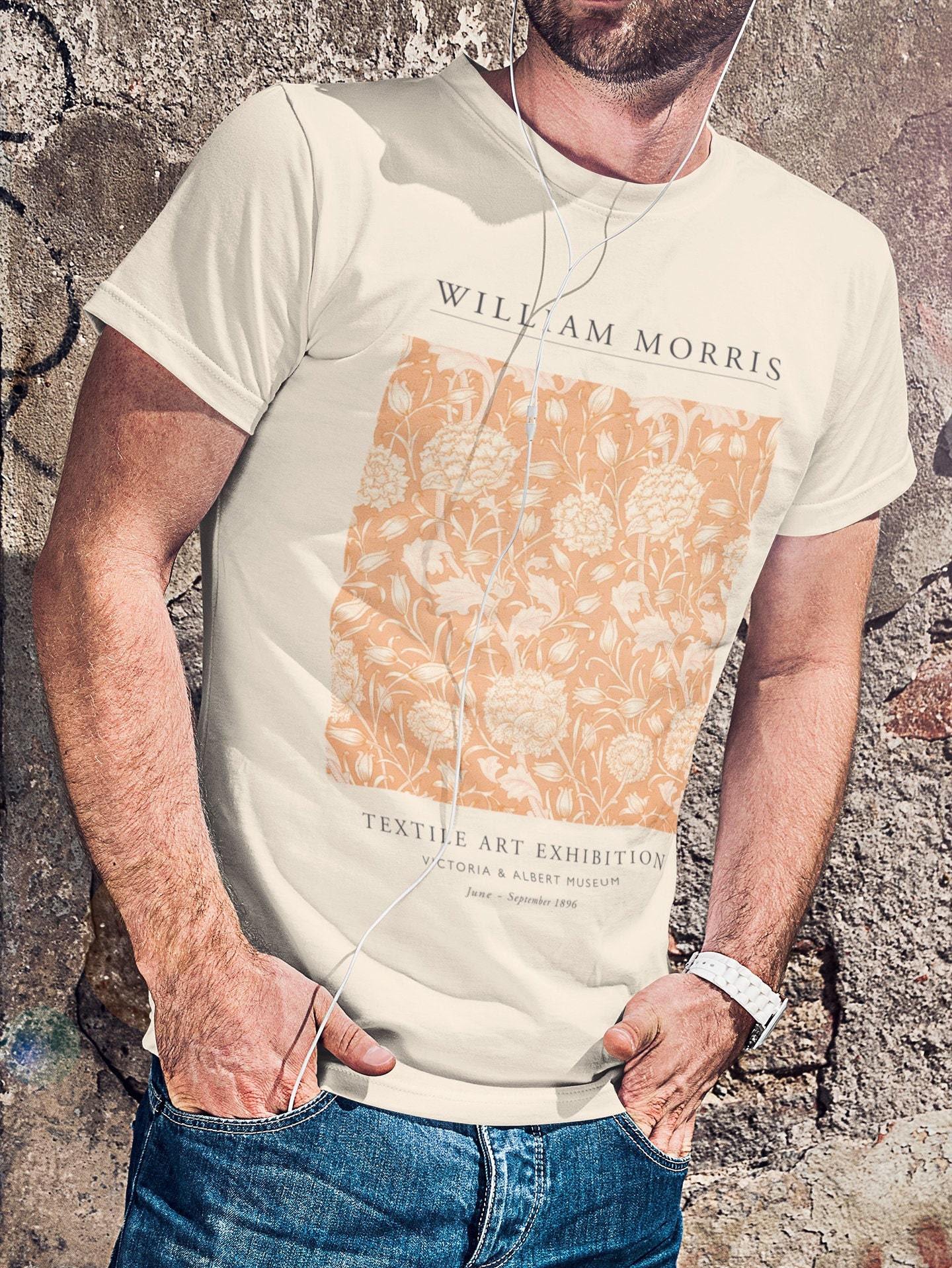WILLIAM MORRIS – Wild Tulip Exhibition T-Shirt